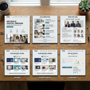 a 6 pages website